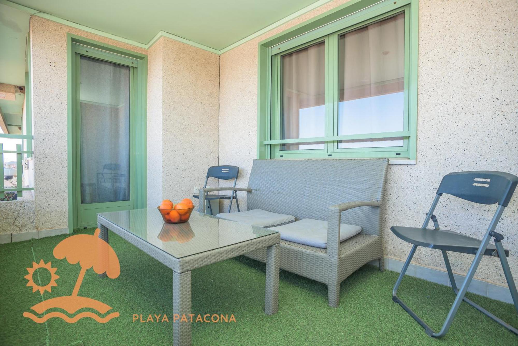 Front Sun Beach Apartment Valenza Esterno foto