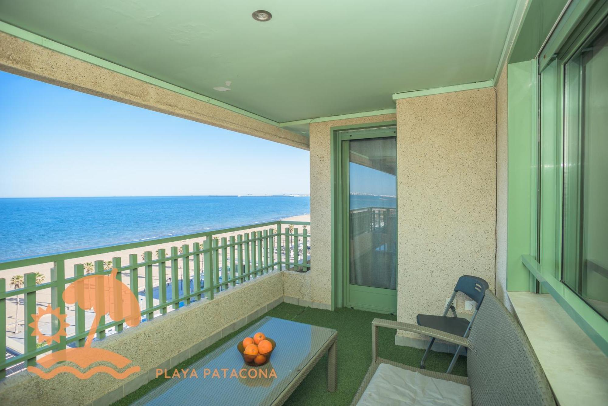 Front Sun Beach Apartment Valenza Esterno foto