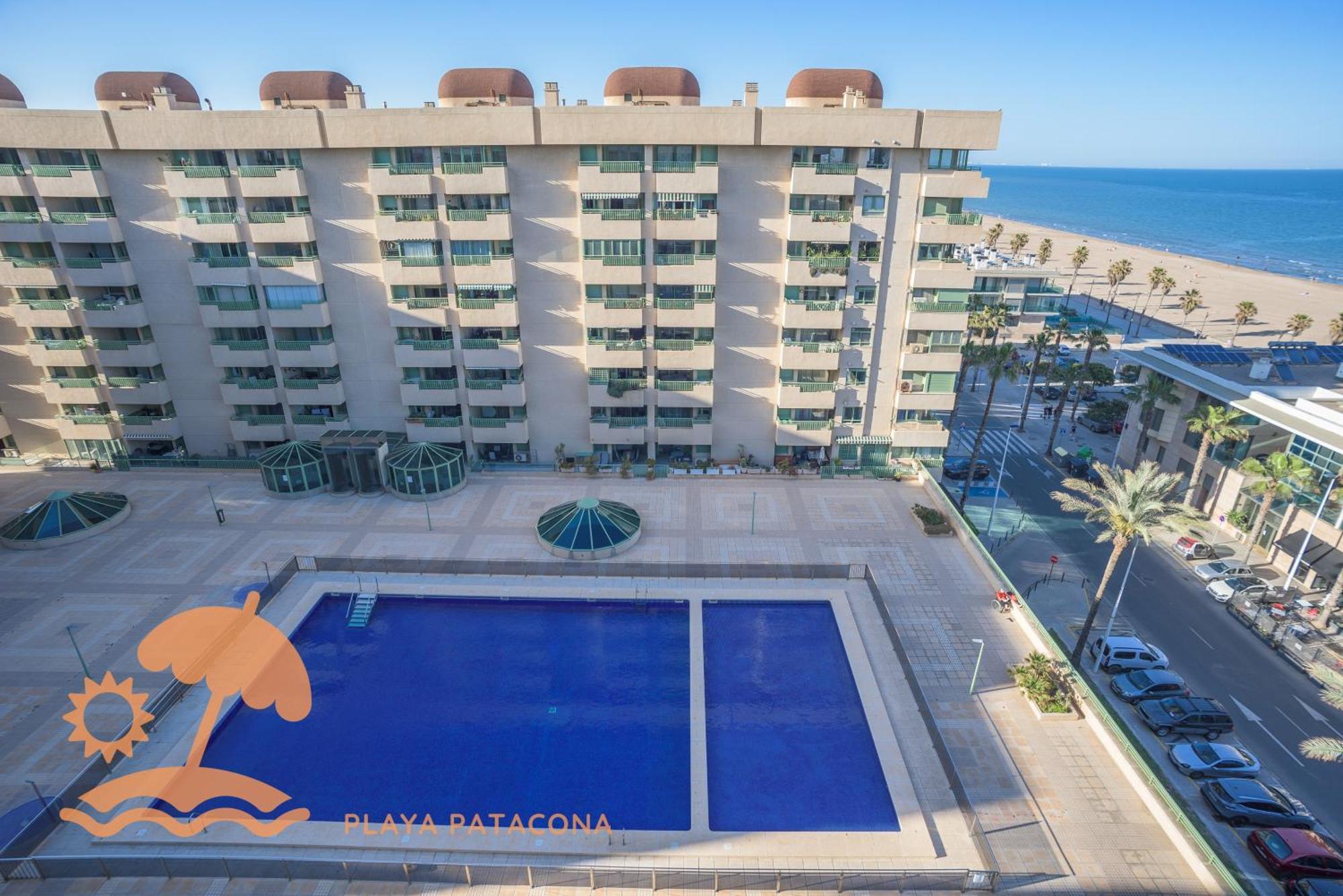 Front Sun Beach Apartment Valenza Esterno foto